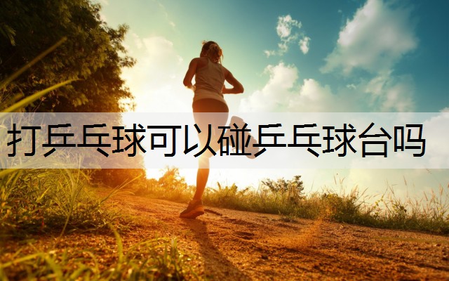 打乒乓球可以碰乒乓球台吗