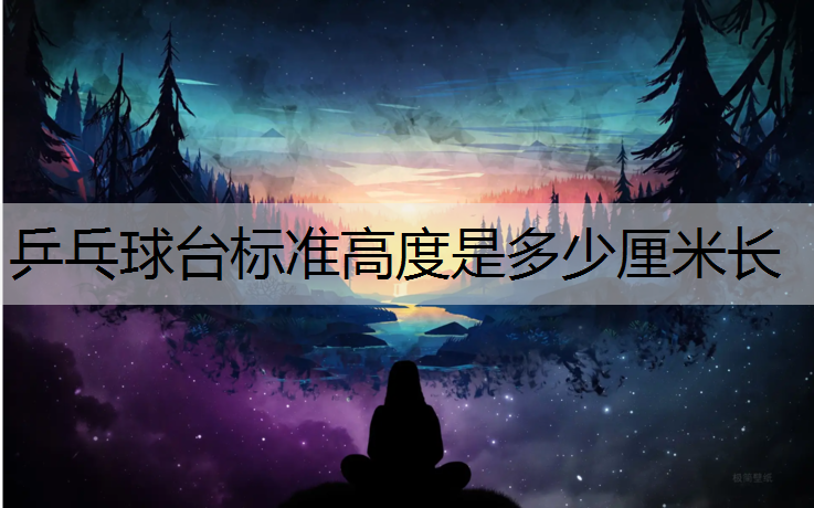 乒乓球台标准高度是多少厘米长