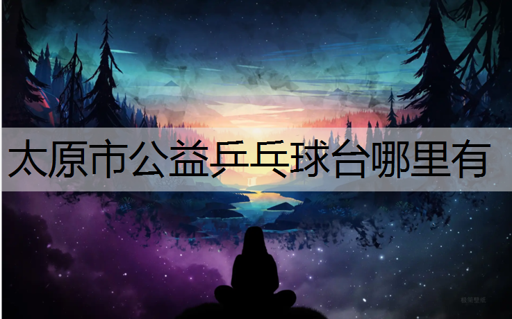 太原市公益乒乓球台哪里有